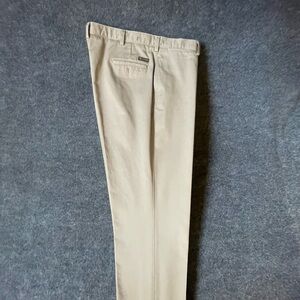 Savane Tan Chinos Straight Leg Cotton Twill 100% Cotton 38/32